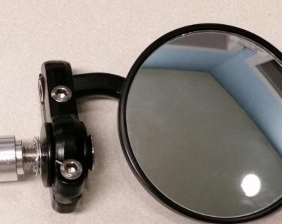 Keband Bar End Mirror 3" round